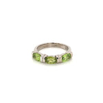 Peridot Silver Ring