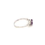 Amethyst Silver Ring