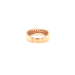 Aquamarine Gold Plated Silver Ring